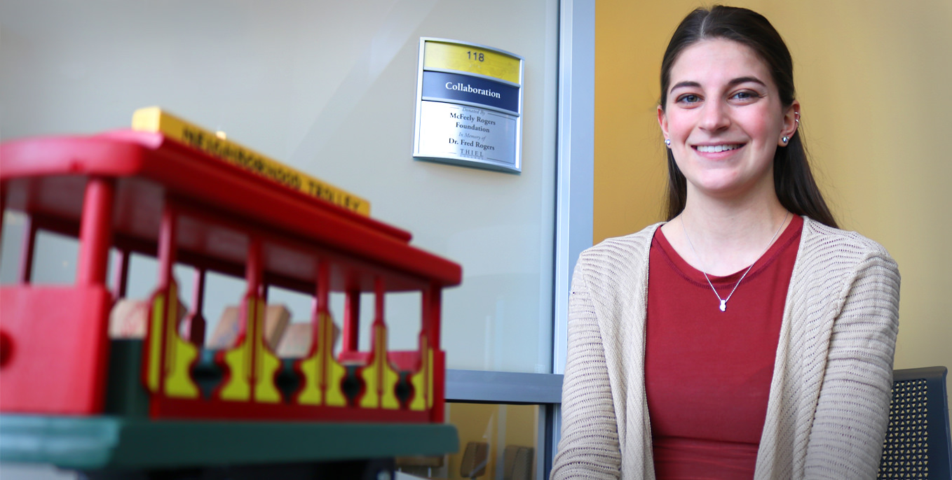 'Mister Rogers Neighborhood' Trolley at Thiel College