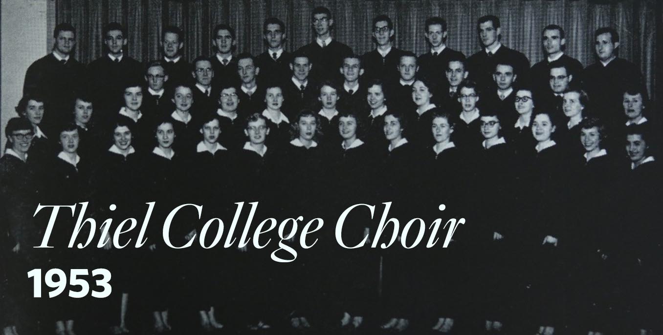 Thiel Choir 1953 story 2023