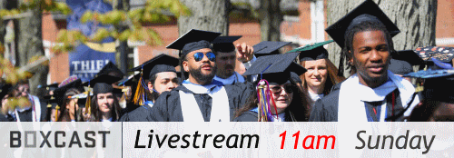 Livestream Thiel's 149th Commencement on Sunday, May 7th at 11:00am