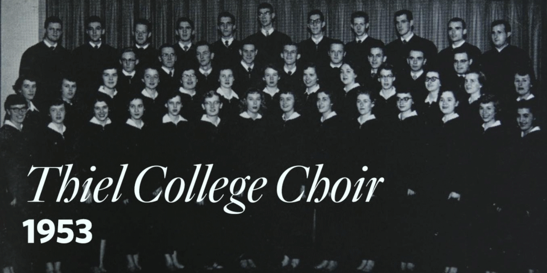thiel choir 1953