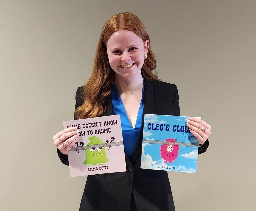 Emma Dietz With Her Publications