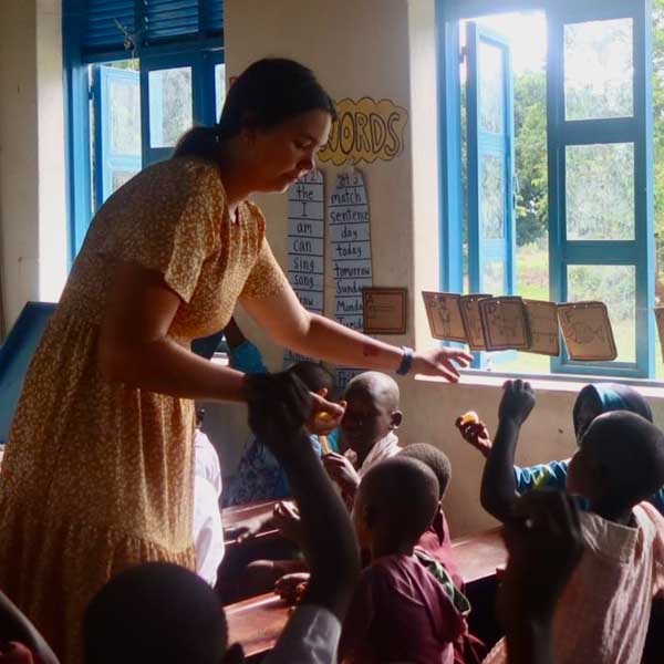 Peace corp teacher   2025