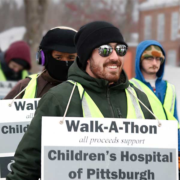 Student charitable walk Childrens Hospital   2025