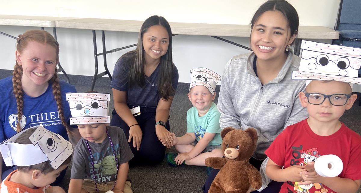 csd 2025 banner students with children