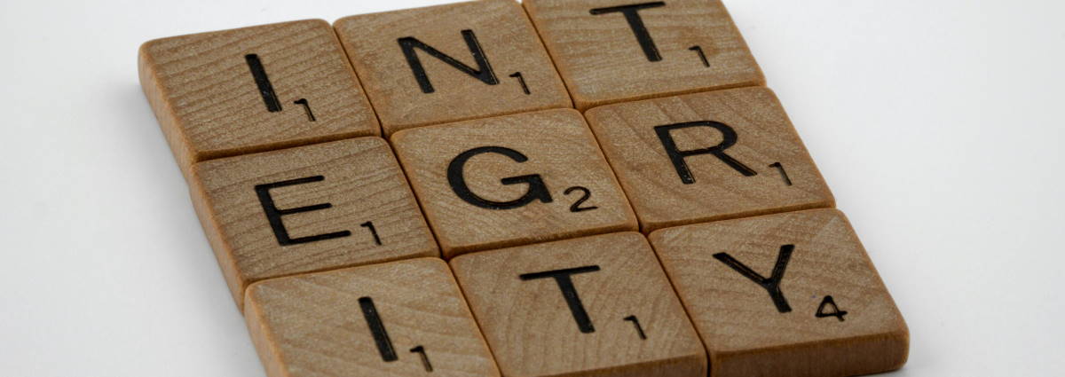 ethics certificate banner integrity