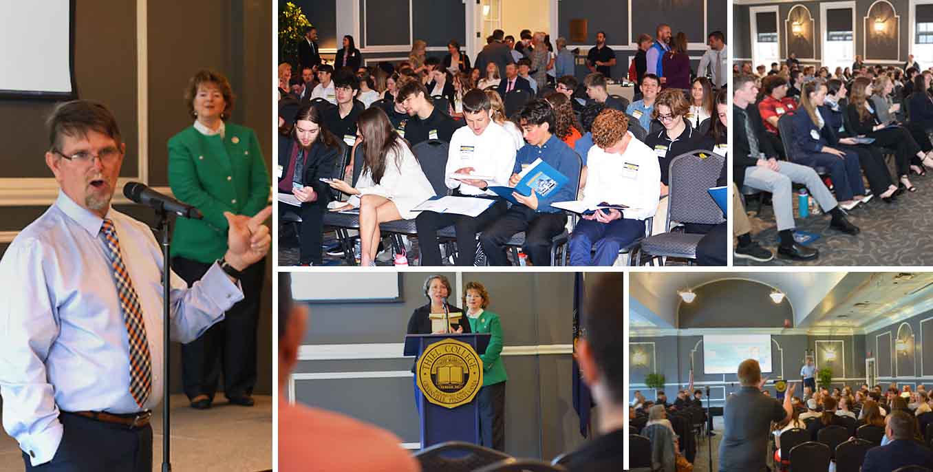 Government Day students speakers full lecture hall story 2026