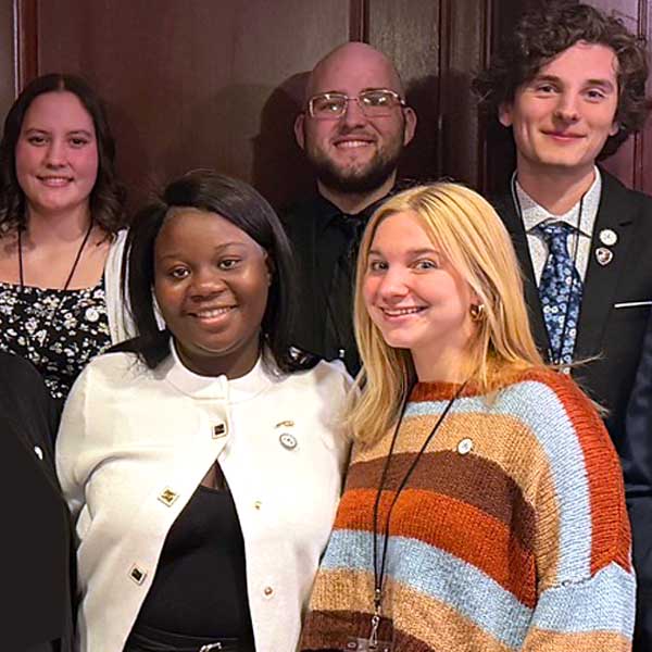 Honors students conference