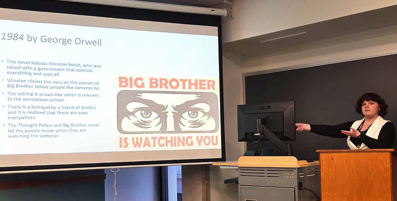 Sam Mitchell student presentation story 2026