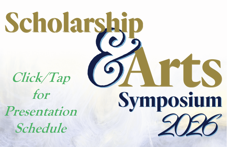 2026 Scholarship and Arts Symposium