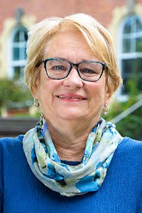 Photo of Susan Traverso, Ph.D., President of Thiel College