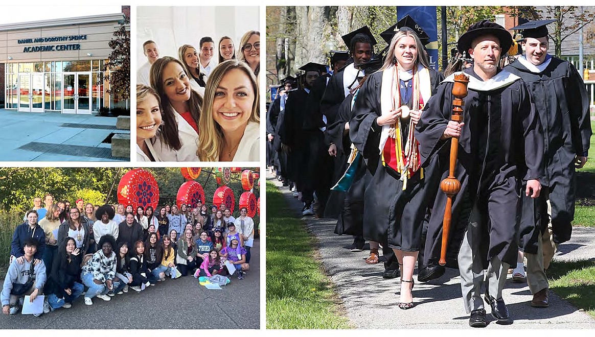 Collage Photo - Graduation - Selfie - Nursing Students - Academic Center