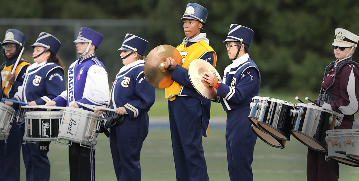 Marching band visit day story 