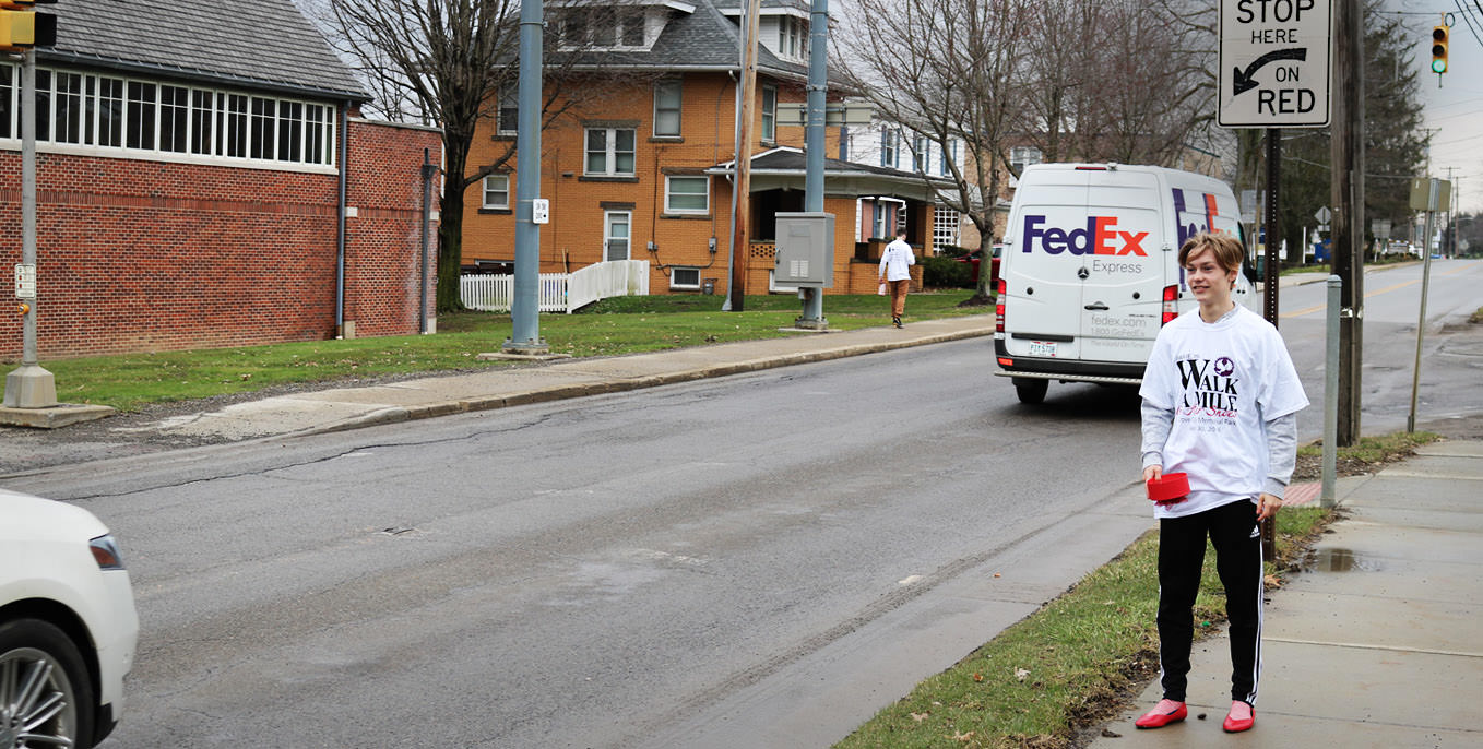 Walk a mile in her shoes 