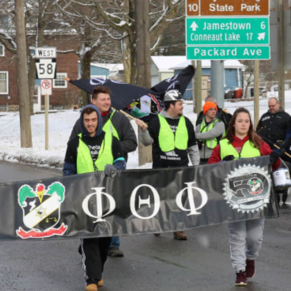 Phi Theta Phi walk   